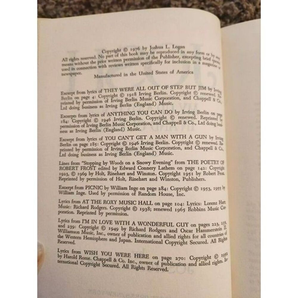 Joshua Logan Biography Books - Picture 7 of 7